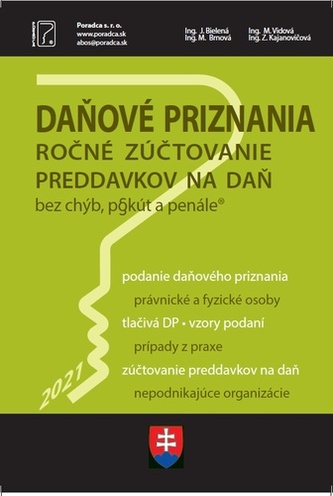 Daňové priznania FO a PO a ročné zúčtovanie preddavkov na daň za rok 2021