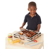 Melissa & Doug - Dřevěný BBQ set