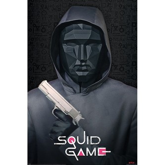 Plakát Squid Game - Mask Man