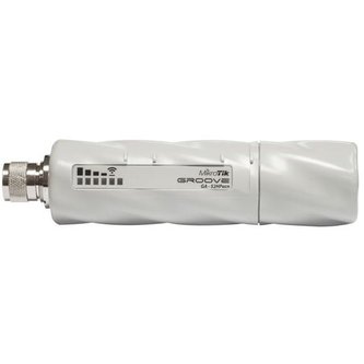 Venkovní jednotka Mikrotik RouterBOARD RBGrooveGA-52HPacn AP, ROS L4, 1xGLAN, 2.4Ghz+5GHz 802.11a/b/g/n/ac, plast. krabi Venkovní jednotka Mikrotik RouterBOARD RBGrooveGA-52HPacn AP, ROS L4, 1xGLAN, 2.4Ghz+5GHz 802.11a/b/g/n/ac, plast. krabi