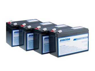 Baterie Avacom RBC59 bateriový kit - náhrada za APC (4ks baterií) - neoriginální