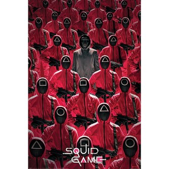 Plakát Squid Game - Crowd