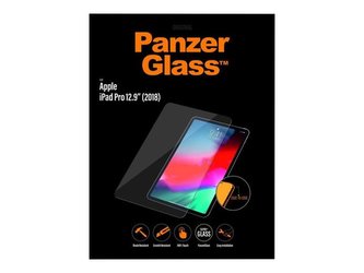 Tvrzené sklo PanzerGlass Edge-to-Edge pro Apple iPad, čiré, 12,9"