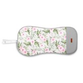 Podložka do kočárku Sensillo Velvet šedé květy