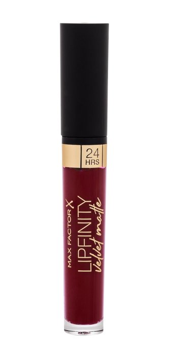 Max Factor Lipfinity Rtěnka Velvet Matte 24HRS 3,5 ml 090 Red Allure pro ženy