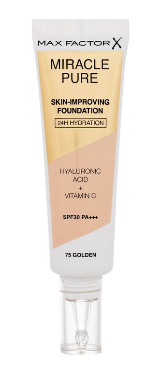 Max Factor Miracle Pure Makeup Skin-Improving Foundation 30 ml 75 Golden SPF30 pro ženy
