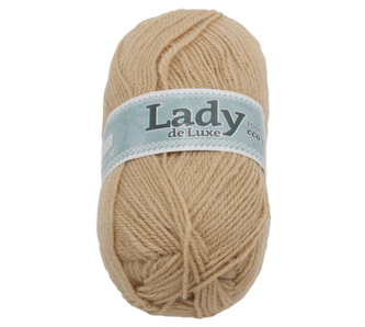 Příze LADY de Luxe - béžová - 100g / 238 m