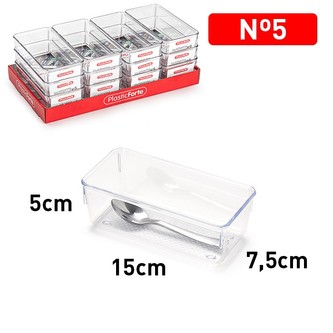 Kuchyňský organizér číslo 5; 7,5x15x5cm; plast