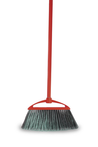 Smeták Premya s tyčí 120 cm čtyř barev ČERVENÁ; 143x3x17 cm; 430 g; plast
