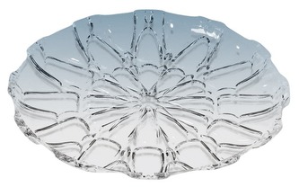 Podnos krystal kulatý; 28x0,5 cm; plast