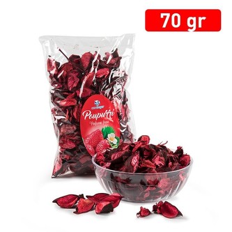 Vonné sáčky JAHODA 70g; 13x19x6cm; sušené okvětní lístky