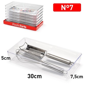 Kuchyňský organizér číslo 7; 15x30x5cm; plast