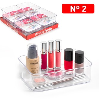 Organizér Beauty číslo 2;  14x18,2x5,2cm; plast