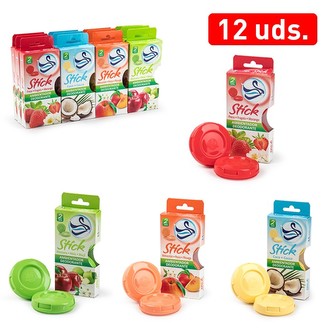 Osvěžovač vzduchu k přilepení ovocné vůně 2x2,5g; 15x7,2x2,3cm; plast