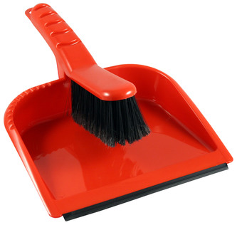 Smetáček + lopatka PERFEKTA ; 22x33/28,5x4 cm; chlup 5 cm; plast