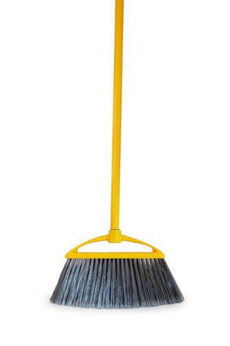 Smeták Premya s tyčí 120 cm čtyř barev ŽLUTÁ; 143x3x17 cm; 430 g; plast