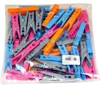 Kolíčky 50 ks; 7x1 cm; plast