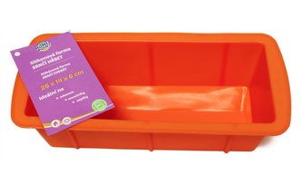 Forma SRNČÍ HŘBET; 26x14 cm; silikon