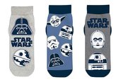 SADA 3 KS PONOŽKY STAR WARS - velikost 23-26