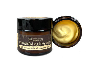 Čokoládovna Troubelice Hydratační pleťový krém s kakaovým máslem a Q10 50 ml
