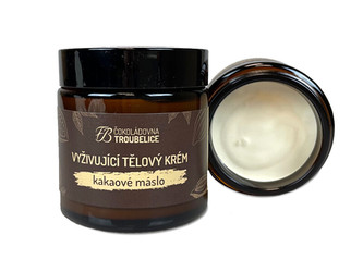 Čokoládovna Troubelice Vyživující tělový krém s kakaovým máslem 100 ml