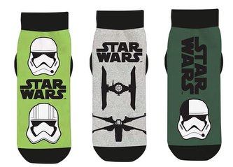 SADA 3 KS PONOŽKY STAR WARS - velikost 31-34
