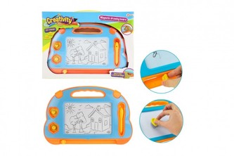 Magnetická tabulka kreslící plast 18x12cm v krabici 38x29x3cm