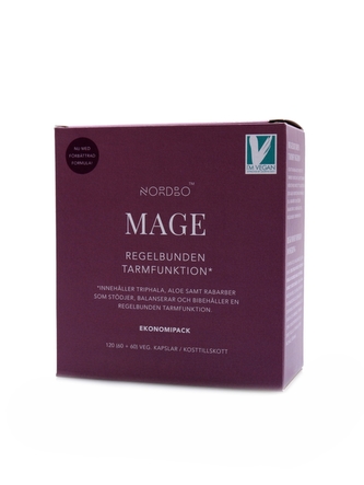 Nordbo - Mage 120 kapslí (Vyprazdňování)