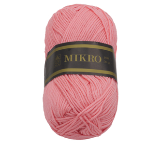 Příze MIKRO - lososová - 50g / 133 m