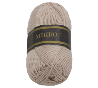 Příze MIKRO - světle béžová - 50g / 133 m