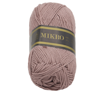 Příze MIKRO - tmavě béžová - 50g / 133 m