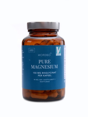 Nordbo - Pure Magnesium 90 kapslí (Hořčík)