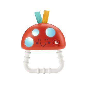 Fisher-Price Kousátko a chrastítko muchomůrka HBP46
