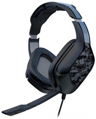 GIOTECK herní headset HC-2 CAMO/ multiplatforma/ variabilní dizajn 3xpolep