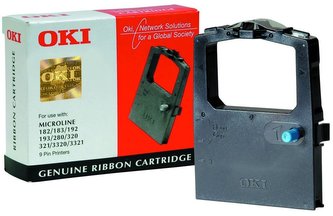 Páska pro "ML 182/183/192" tiskárny, OKI Černá