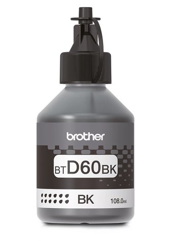 BTD60BK Inkoust pro DCP-T310W, T510W, T710W, MFC-T810W, 910DW tiskárny, BROTHER, černá, 6,5 tis. str