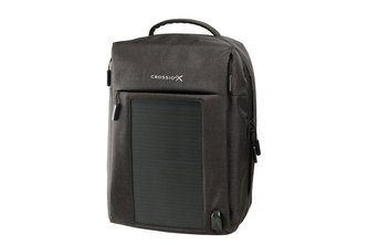 Batoh Crossio SolarBag Snappy 20l černý se solárním panelem Batoh Crossio SolarBag Snappy 20l černý se solárním panelem