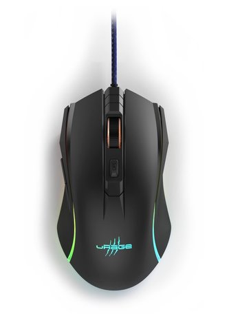 HAMA uRage gamingová myš Reaper 210/ drátová/ optická/ podsvícená/ 4800 dpi/ 6 tlačítek/ USB/ černá HAMA uRage gamingová myš Reaper 210/ drátová/ optická/ podsvícená/ 4800 dpi/ 6 tlačítek/ USB/ černá