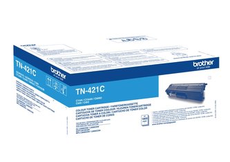 TN421C Toner pro HL 8260, 8360, DCP 8410, MFC 8690, 8900 tiskárny, BROTHER cyan, 1,8tis.stran
