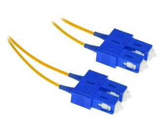XtendLan FO patch SC-SC 2m 9/125, duplex,LS0H, ultraflexibilní G.657.A1, průměr 2mm, krátký vývod