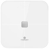 ROZBALENÉ - NOERDEN chytrá váha SENSORI White/ nosnost 180 kg/ Bluetooth 4.0/ Wi-Fi/ 10 tělesných parametrů/ bílá/ CZ app