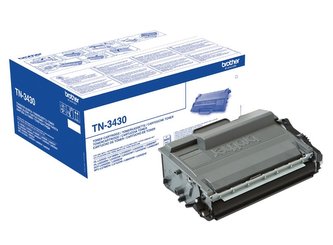 TN3430 Toner pro HL-L5000D,HL-L5100DN,HL-L5200DW,HL-L6300DW tiskárny, BROTHER Černá, 3 tis.stan