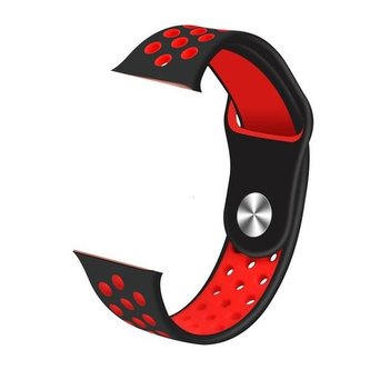 IMMAX řemínek pro chytré hodinky SW10/ SW13/ SW13 PRO/ Apple watch/ černo-červený