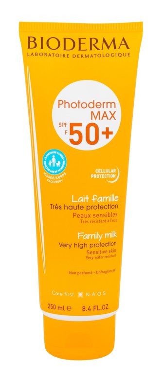 BIODERMA Photoderm Opalovací přípravek na tělo Max Family Milk 250 ml SPF50+ unisex