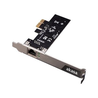 AKASA řadič do PCIe na 1x GLAN / AK-PCCE25-01 / 2,5Gbps /