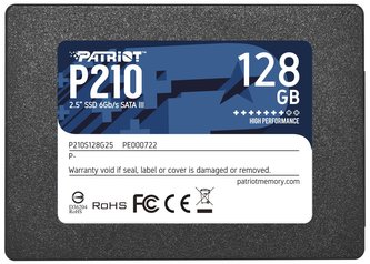 PATRIOT P210 128GB SSD / 2,5" / Interní / SATA 6GB/s / 7mm