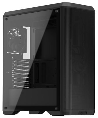 SilentiumPC skříň MidT Ventum VT4 TG / ATX / 2x120mm fan / 2xUSB 3.0 / tvrzené sklo / černá