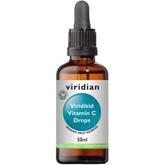 Viridian - Viridikid Vitamin C drops Organic - 50ml