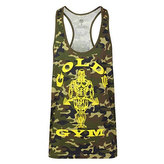 Gold's Gym - Pánské tílko Joe Camo - Velikost: XL