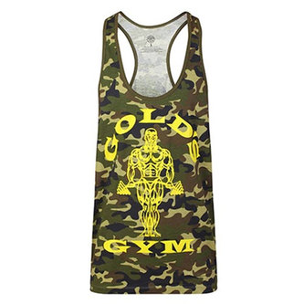Gold's Gym - Pánské tílko Joe Camo - Velikost: XL